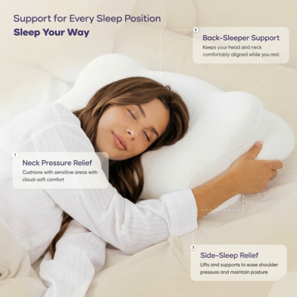 Cloud Align Pillow – PlayWithEase Edition