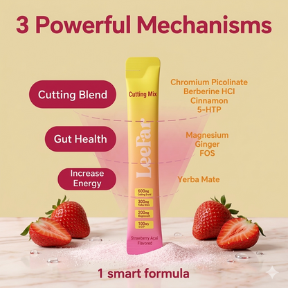 LeeFar Cutting Drink Mix – Berberine & Yerba Mate